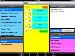 eCOVE Observation Software- iPad/ iPhone/ Android Version